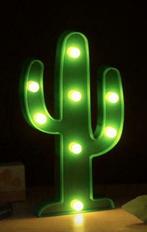Cactus lumineux 13x25 cm, Maison & Meubles, Autres matériaux, Moins de 50 cm, Neuf