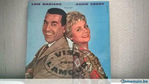 33 tours Luis Mariano et Annie Cordy, CD & DVD, Vinyles | Autres Vinyles, Enlèvement