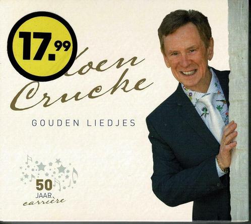 3CD Koen Crucke - Gouden liedjes (50 Jaar carrière)(NIEUW), Cd's en Dvd's, Cd's | Nederlandstalig, Nieuw in verpakking, Levenslied of Smartlap