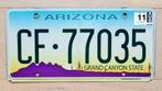 Nummerplaat van Arizona 2011 / Licence plate Arizona USA