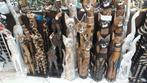 Séries de chats, girafes, éléphants,100/80/60 cm 30 € les 3, Antiquités & Art, Art | Sculptures & Bois, Enlèvement ou Envoi