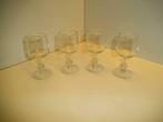 Lot de 4 verres à liqueur/shot (DS112-h), Maison & Meubles, Comme neuf, Enlèvement ou Envoi