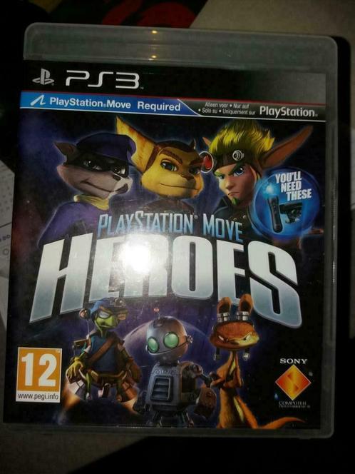 Heroes Playstation Move, Games en Spelcomputers, Games | Sony PlayStation 3, Zo goed als nieuw, Ophalen of Verzenden