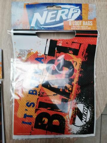 Nieuwe uitnodigingen & uitdeelzakjes Nerf, Hobby & Loisirs créatifs, Enlèvement ou Envoi, Neuf, Autres types