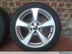 4 alu velgen 17" met winterbanden voor clk of andere, Velg(en), Gebruikt