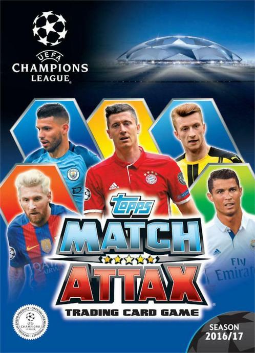 Champions League 2016/17 Match Attax Topps trading cards, Hobby en Vrije tijd, Stickers en Plaatjes, Nieuw, Meerdere plaatjes