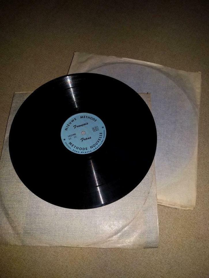 Oude platen met Franse les, Cd's en Dvd's, Vinyl | Overige Vinyl, Ophalen of Verzenden
