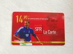 SFR Zinedine Zidane 2003 Équipe de France carte tél prepaid, Enlèvement ou Envoi