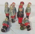 antiek papier mache kegelspel kegels soldaten vr poppen