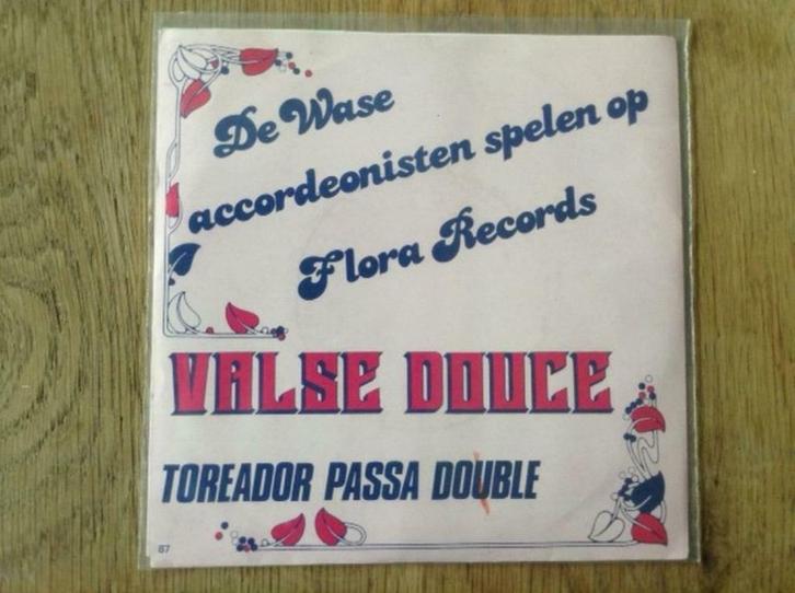 single de wase accordeonisten, Cd's en Dvd's, Vinyl Singles, Single, Overige genres, 7 inch, Ophalen of Verzenden