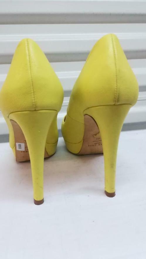 330B* LOLA CRUZ luxe escarpins jaunes ht de gamme tt cuir-40, Vêtements | Femmes, Chaussures, Comme neuf, Escarpins, Jaune, Envoi