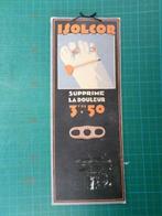 ISOLCOR - carton publicitaire - années '60, Collections, Marques & Objets publicitaires, Enlèvement ou Envoi, Utilisé, Panneau publicitaire