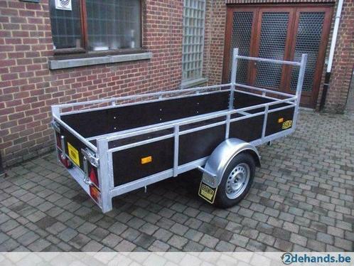 Nieuwe professionele enkelasaanhangwagens 2,8x1,34m , Aalst, Diversen, Overige Diversen, Nieuw, Ophalen