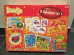 Clementoni / Kaatje / 5 spellen in 1, Ophalen, Zo goed als nieuw, Puzzelen