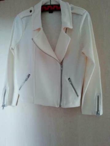 Vest,  kleur wit- beige, Medium., merk H&M