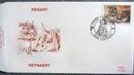 FIRST DAY COVER- SPROOKJES EN ANDERE- REYNAERT DE VOS, Overige thema's, Ophalen of Verzenden, Gestempeld