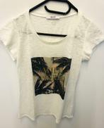 Crèmekleurige T-shirt van Liu Jo Jeans, Kleding | Dames, T-shirts, Ophalen of Verzenden, Liu Jo, Wit, Zo goed als nieuw
