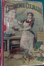 Leconomie Culinaire, Par Cauderlier, Oud kookboek, Livres, Cauderlier, Enlèvement, Utilisé