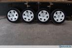 128_  BMW 16" velgen+ wieldeksels + Michelin energy banden!, Ophalen, Gebruikt, 16 inch, Band(en)