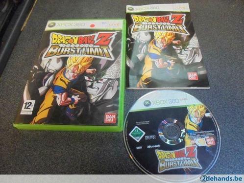 Xbox 360 Dragon Ball Z Burst Limit (orig-compl), Consoles de jeu & Jeux vidéo, Jeux | Xbox 360, Utilisé, Enlèvement ou Envoi