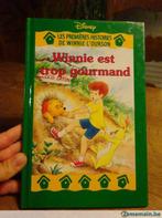 Livre  Disney "Winnie est trop gourmand", Enlèvement ou Envoi, Utilisé, Disney, 4 ans