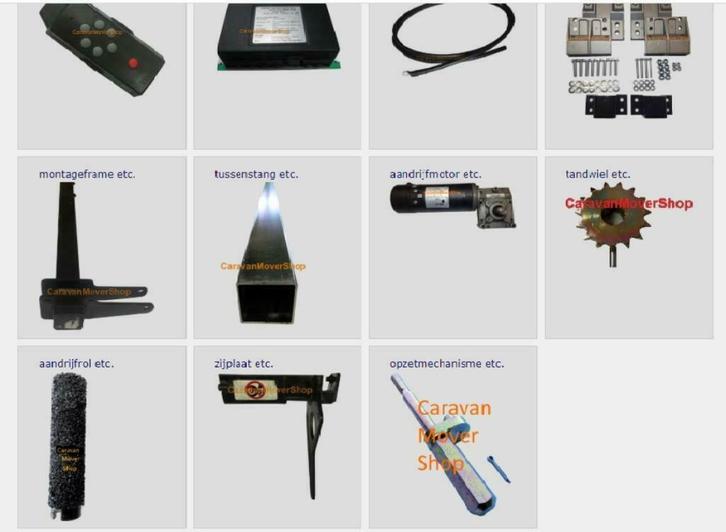 Caravan Mover onderdelen voor onderhoud of reparatie, Caravans en Kamperen, Kampeeraccessoires, Nieuw, Ophalen of Verzenden