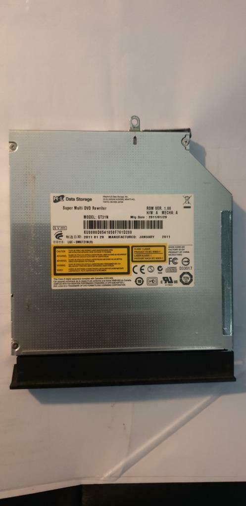 Graveur DVD HL GT31N SATA, Computers en Software, Laptop-opladers, Gebruikt, Ophalen of Verzenden