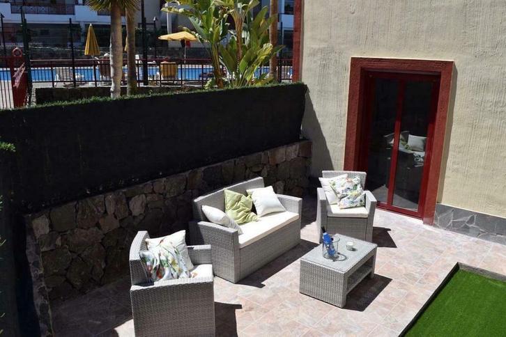 Appartement te huur Tenerife Palm-Mar 100m2 prive tuin, Vakantie, Vakantie | Zon en Strand