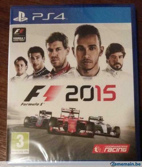 Jeu PS4: Formula One 2015 - F1 2015 neuf & emballé, Consoles de jeu & Jeux vidéo, Jeux | Sony PlayStation 4, Neuf, Enlèvement ou Envoi