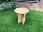Table d'appoint ronde en bois, Maison & Meubles, Tables | Tables d'appoint, Enlèvement, Comme neuf, Rond, Bois