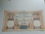 France 1000 francs Cérès et Mercure 1938. Géant., France, Billets en vrac