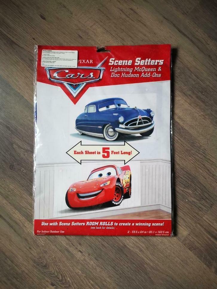 Disney Cars muurstickers, Verzamelen, Disney, Nieuw, Overige typen, Overige figuren, Ophalen of Verzenden