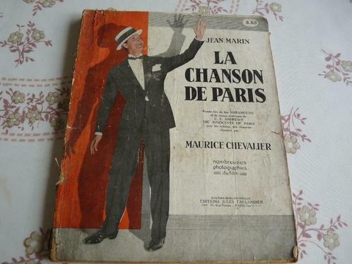 Livre  " La Chanson de Paris ", Jean Marin -, Livres, Romans, Utilisé, Reste du monde, Enlèvement ou Envoi