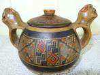 Pot de poterie Jallpa Pérou curios art 1988 Poterie Pérou, Antiquités & Art, Enlèvement ou Envoi