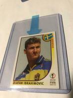 Zlatan Ibrahimovic rookie sticker panini nr.456 blue back, Collections, Comme neuf, Enlèvement ou Envoi