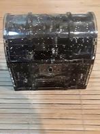 3D-puzzel zilveren kist met glitters - 46 stukjes, Ophalen, 10 tot 50 stukjes, Gebruikt, 6 jaar of ouder