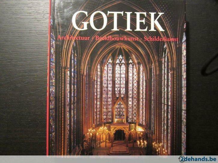 Gotiek:Architectuur-Beeldhouwkunst-Schilderkunst(Rolf Toman), Boeken, Kunst en Cultuur | Beeldend, Gelezen, Ophalen of Verzenden
