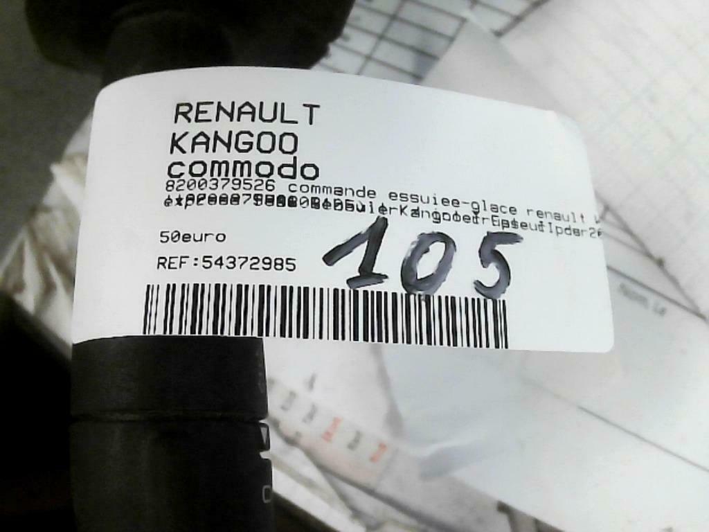 Commodo Renault Kangoo 8200379526 2003-2008 (105), Autos : Pièces & Accessoires, Commande, Renault, Utilisé, Enlèvement ou Envoi