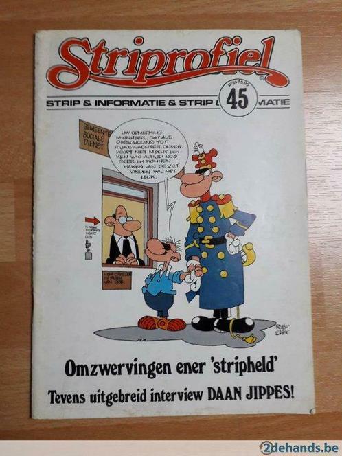 Striprofiel nr. 45 ( De generaal, Daan Jippes ), Boeken, Stripverhalen, Gelezen, Ophalen of Verzenden