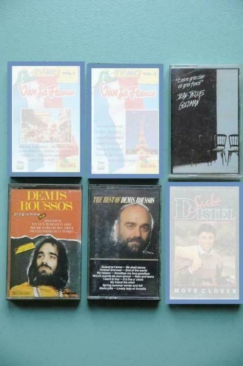 Muziekcassette - DEMIS ROUSSOS Jean-Jacques Goldman, Cd's en Dvd's, Dvd's | Muziek en Concerten, Muziek en Concerten, Alle leeftijden