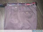 pantalon habillé avec ceinture circonférence de la taille 85, Taille 48/50 (M), Porté, Enlèvement ou Envoi, Violet