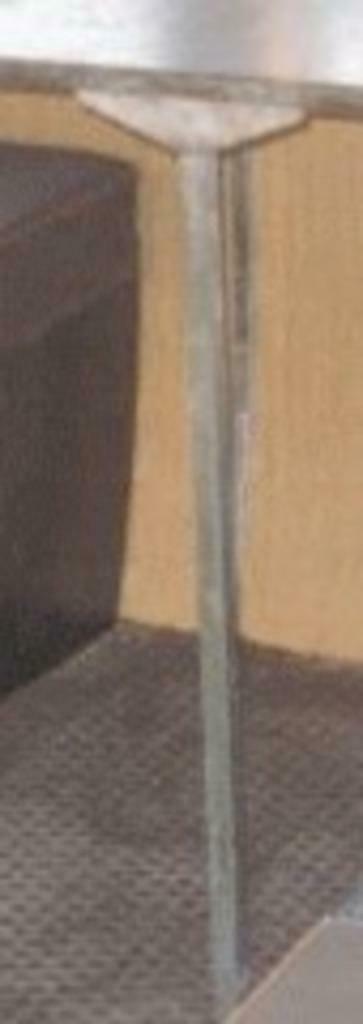 GEZOCHT inklapbare tafelpoot - plooibare steun, Caravans en Kamperen, Overige Caravans en Kamperen, Ophalen of Verzenden