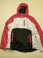 Camprio meisjes ski-jas 134-140cm roze wit zwart, Ophalen of Verzenden, Zo goed als nieuw, Meisje