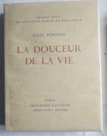 Jules Romain La douceur de Vie -  Sauret 1951, Enlèvement ou Envoi, Romain