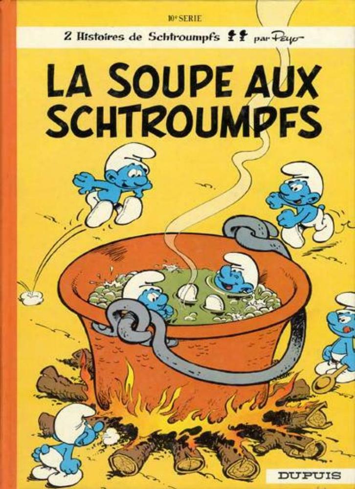Schtroumpfs (Les),La soupe aux Schtroumpfs,Première édition, Livres, BD, Utilisé, Une BD, Enlèvement ou Envoi