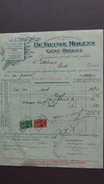Ancienne facture. Les Nouveaux Moulins Gand-Bruges de 1941, Collections, Enlèvement ou Envoi