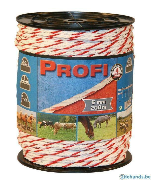 Schrikdraad koord Profi, 200m, Agrodieren de beste prijzen, Zakelijke goederen, Landbouw | Werktuigen, Veehouderij, Werkplaats, Gebouw of Erf