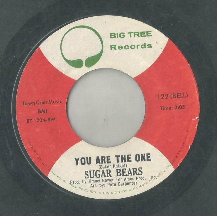 Sugar Bears – You are the one / Someone like you – Single, Cd's en Dvd's, Vinyl Singles, Gebruikt, Single, Pop, 7 inch, Ophalen of Verzenden