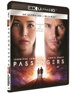 Passengers - Jennifer Lawrence - 4K Ultra HD + Blu-ray, Comme neuf, Enlèvement ou Envoi