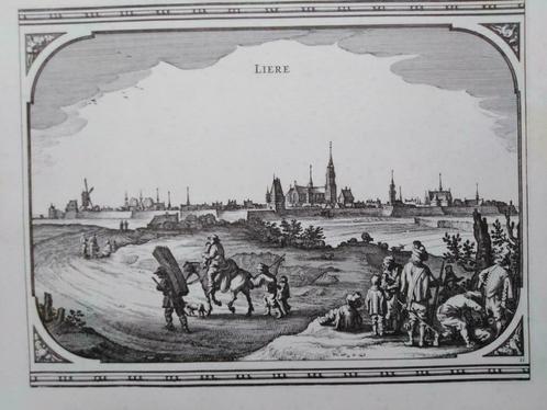 1660 / 1979 - Lier / Liere - Nicolaas Visscher, Antiek en Kunst, Kunst | Etsen en Gravures, Ophalen of Verzenden